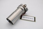 Link pipe adapter GPR ES099.1 Brushed Stainless steel d54-d50