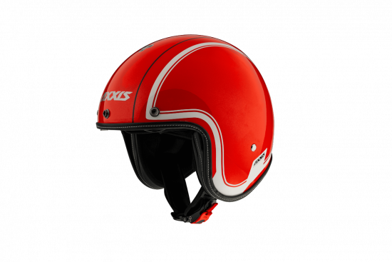 Otvorená helma JET AXXIS HORNET SV ABS royal A4 lesklá fluor červená XL